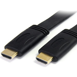 StarTech Καλώδιο HDMI 1.4 Flat HDMI Male to HDMI Male 1.8m Black