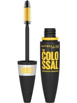 Maybelline The Colossal 36h Black Αδιάβροχη Mascara για Μήκος 9.5ml