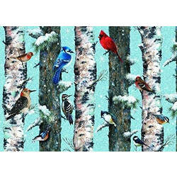 Puzzle Piatnik Winter Birds 1000 Κομμάτια
