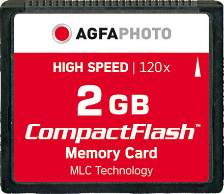 Κάρτα Μνήμης Agfaphoto 120X MLC Compact Flash 2GB