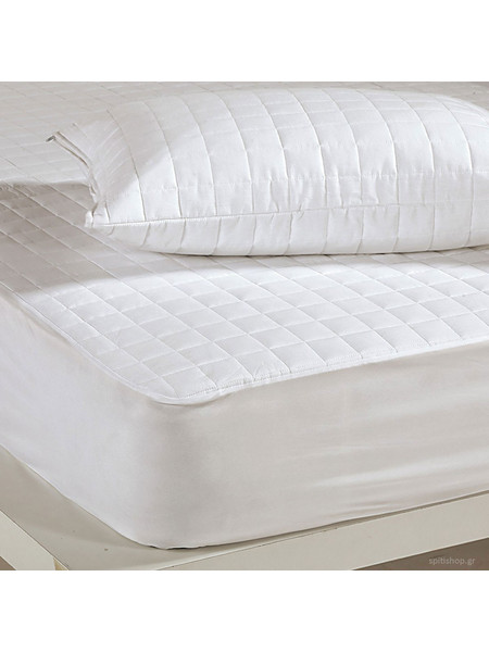 Κάλυμμα Στρώματος King Size Καπιτονέ (180x200+30) Nef-Nef Homeware Quilted