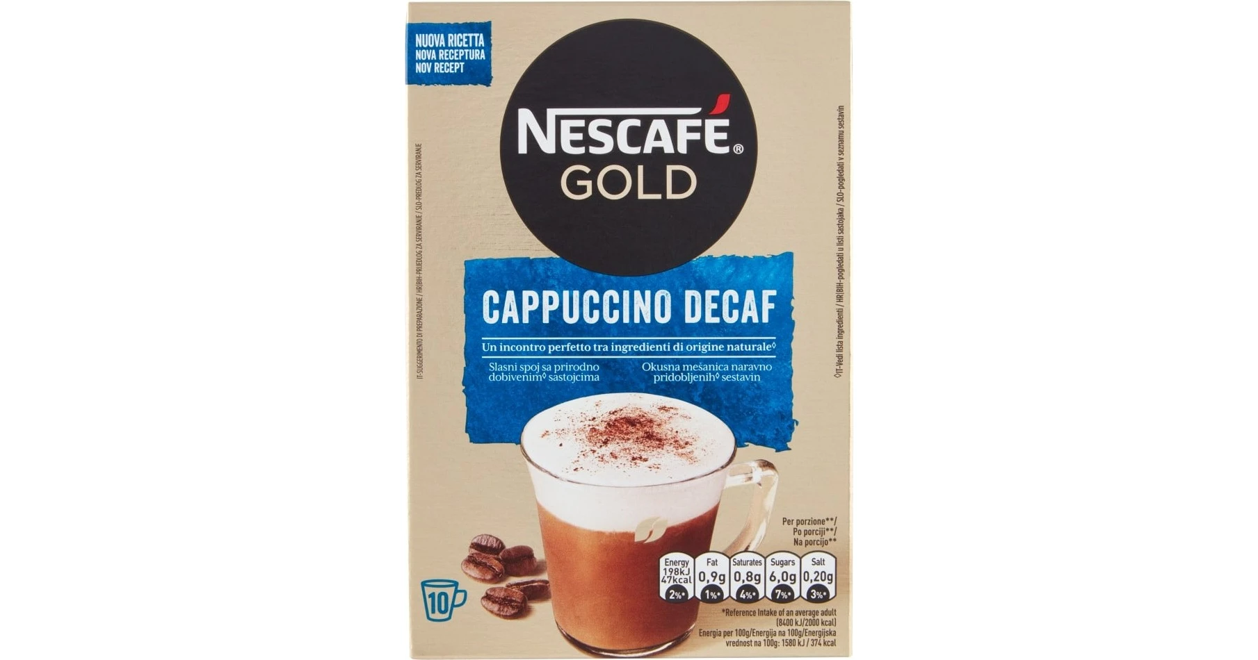 Nescafe Gold Cappuccino Decaf X Gr Bestprice Gr