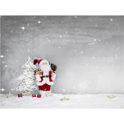Contento Matteo Placemat Σουπλά Βινυλίου 40x30 - Santa Claus in Snow