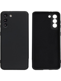 ΘΗΚΗ SAMSUNG S22+ PLUS 5G S906 6.55" SOLID SILICONE VELVET CAMERA GUARD BLACK