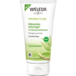 Weleda Naturally Clear Purifying Gel Καθαρισμού Προσώπου για Ακμή 100ml