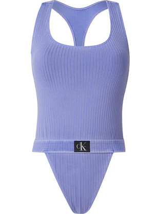 Calvin Klein Ολόσωμο Μαγιό Λιλά KW0KW01639-C8H