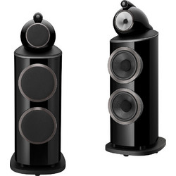 Bowers & Wilkins 801 D4 Ζεύγος Ηχείων Hi-Fi Δαπέδου 1000W 3 Δρόμων Gloss Black