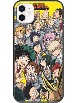 Θήκη My Hero Academia iPhone 12 mini Black TPU (Μαύρη Σιλικόνη)