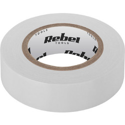 NAR0430 . Μονωτική ταινία REBEL (0,13mmx19mm) 9m λευκή
