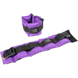 Real-Motion Βαράκια 'Κρων - Ankle Weights 1Kg (362 49957) Μωβ