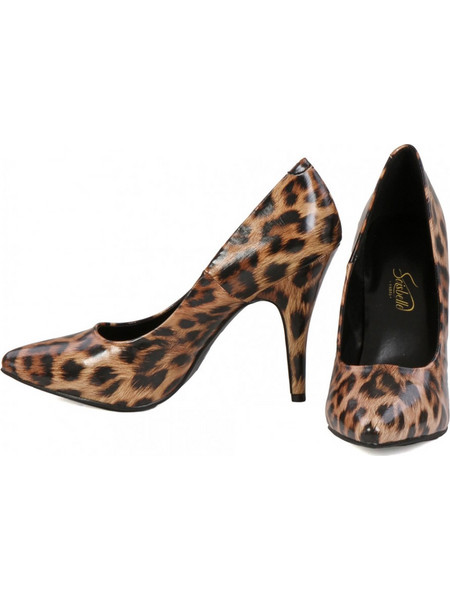 S4001S Talon haut (10-14cm) Leopard