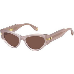 Marc Jacobs MARC1045/S 35J/4S Γυναικεία Γυαλιά Ηλίου Cat Eye Κοκάλινα Ροζ με Καφέ Polarized Φακό
