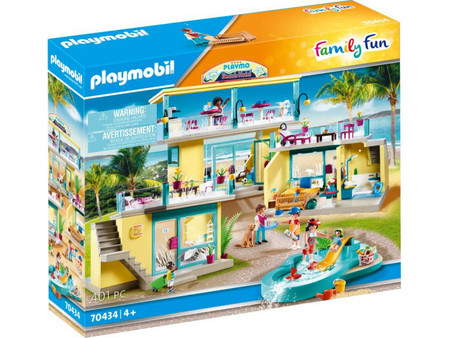 Playmobil Family Fun Παραθαλάσσιο Ξενοδοχείο για 4+ Ετών 70434