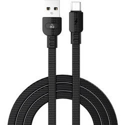 Data cable Powertech PTR-0097 Armor Micro USB to USB 2.0 καλώδιο δεδομένων 1m Black