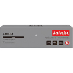 Activejet A-OKI3410 printer ribbons for OKI printers - OKI 9002308 replacement - Supreme - black