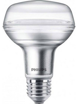 Philips E27 LED ReflectorR80 Warm White Bulb 4W (60W) (LPH00829) (PHILPH00829)