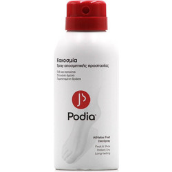 Podia Athlete's Αποσμητικό Spray Χωρίς Αλουμίνιο για Μύκητες Ποδιών 150ml