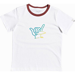 Quiksilver Παιδικό T-Shirt Κοντομάνικο Λευκό EQKZT03387-WBB0
