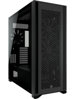 Corsair iCUE 7000D Airflow TG Black Gaming Full Tower Κουτί Υπολογιστή με Πλαϊνό Παράθυρο