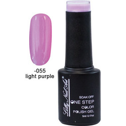 Lilly Nail Art One Step Light Purple Ημιμόνιμο Βερνίκι Νυχιών 5ml
