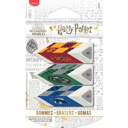 Γόμα Πυραμίδα σε Blister Harry Potter σετ 3τμχ 119514