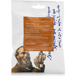 Korres Herb Balsam Στέβια Καραμέλες για Βήχα & Ερεθισμένο Λαιμό Δυόσμος Μέλι & Θυμάρι 16τμχ