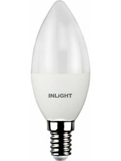 InLight Λάμπα LED για Ντουί E14 και Σχήμα C37 Φυσικό Λευκό 700lm 7.14.08.13.2 5207231002123