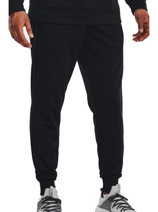 Under Armour Ανδρικό Παντελόνι Φόρμας Fleece με Λάστιχο Μαύρο 1373362-001