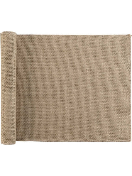 Τραπεζομάντιλο Douceur d interieur CHEMIN DE TABLE 35 x 140 CM JUTE UNI LENY