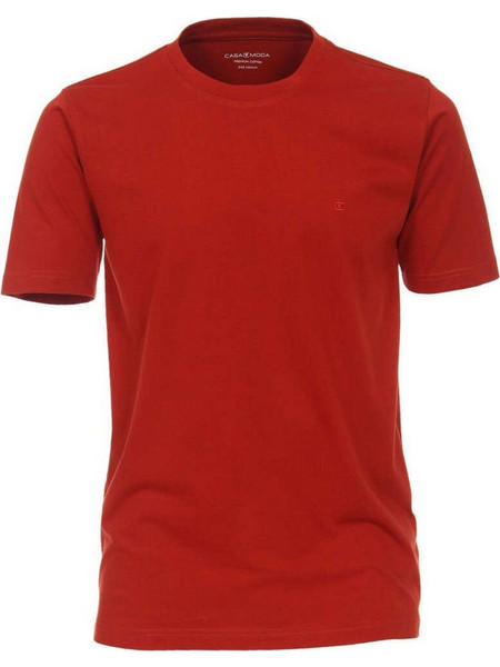 CASA MODA Ανδρική κόκκινη κοντομάνικη μπλούζα t-shirt (έως 7XL)