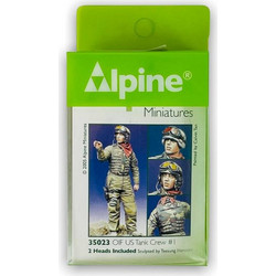 Alpine OIF Tank Crew 1 Φιγούρα Μοντελισμού Ρητίνης 1:35