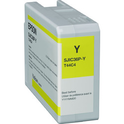 Epson SJIC36P Yellow Μελάνι Εκτυπωτή Inkjet
