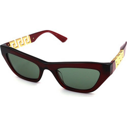 Versace VE 4419 388/2 Γυναικεία Γυαλιά Ηλίου Cat Eye Κοκάλινα Διαφανή με Πράσινο Polarized Φακό