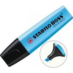 Μαρκαδόρος Υπογράμμισης Stabilo Boss Original 5mm Μπλε