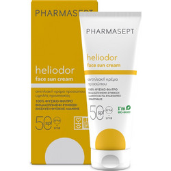Pharmasept Heliodor Sun Αντηλιακή Κρέμα Προσώπου Αντιγηραντική Κατά των Πανάδων SPF50 50ml