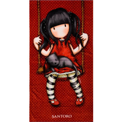 Santoro Gorjuss Ruby Παιδική Πετσέτα Θαλάσσης Πολύχρωμη 75x150cm SA91002