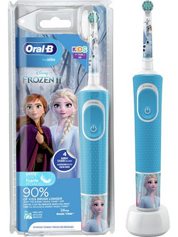 Oral-B Stages Power Frozen 3+ & Παιδική Ηλεκτρική Οδοντόβουρτσα με Χρονομετρητή & Θήκη Ταξιδίου