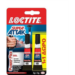 Κόλλα στιγμής gel 3gr Super Attack LOCTITE 2046370