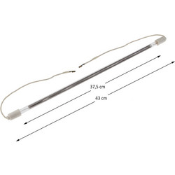 Γυάλινη Αντίσταση Απόψυξης Ψυγείου Daewoo / 43 cm (17") / 150 Watt