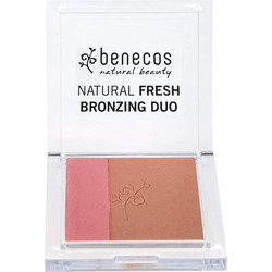 Benecos Natural Fresh Bronzing Duo Ibiza Nights Bronzer Palette 8gr