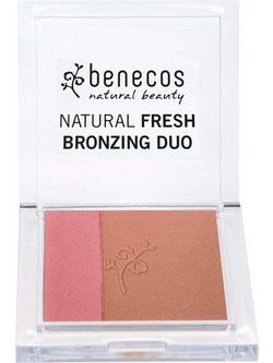 Benecos Natural Fresh Bronzing Duo Ibiza Nights Bronzer Palette 8gr
