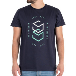 Evolution Body 2402 Ανδρικό Αθλητικό T-Shirt Navy Μπλε