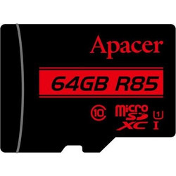 Apacer R85 microSDXC 64GB Class 10 U1 UHS-I
