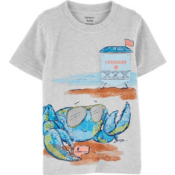 Carter's Παιδικό T-Shirt
 1N669510 Grey