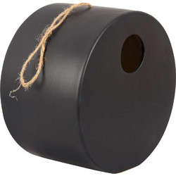Σπιτάκι Πουλιών Στρογγυλό PPT3880BK 4,5x12,5x20cm Black Present Time