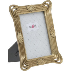 Inart Κορνίζα 20x25cm Πολυρεσίνης 24x29x1.5cm Χρυσή 3-30-634-0152