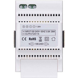 μετασχηματιστής 100-240V 50/60Hz 24Vdc DIN 40103