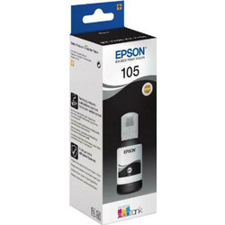 Epson 105 Black Μελάνι Εκτυπωτή Inkjet C13T00Q140