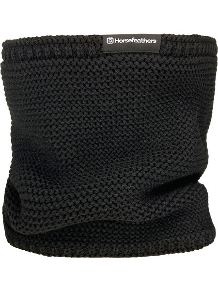 HORSEFEATHERS LOTA KNITTED NECK WARMER BLACK