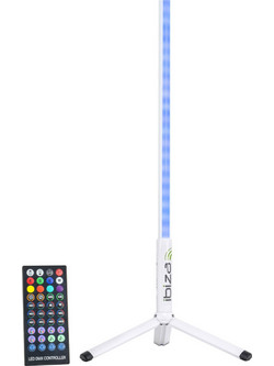 Ibiza Magic-Color-Stick-1,5WH Διακοσμητικός RGB Σωλήνας - TUBE Ύψους 1,5μ. Με Βάση Και Τηλεκοντρόλ